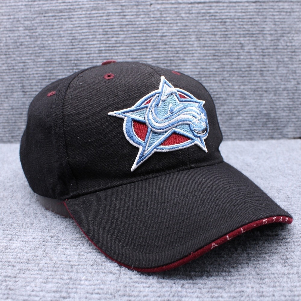 Vintage Colorado‎ Avalanche Hat Cap 2001 NHL All Star Game Wool Blend Strap Back